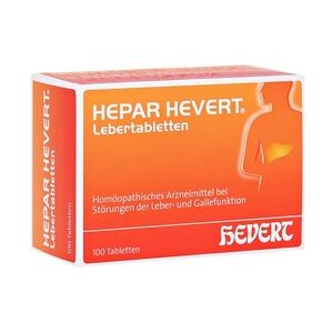 Hevert-Arzneimittel GmbH & Co. KG HEPAR HEVERT Lebertabletten 100 Stück