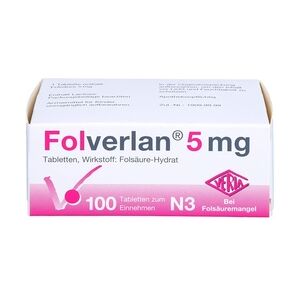 Verla FOLVERLAN 5 mg Tabletten Zusätzliches Sortiment