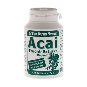 Hirundo Products ACAI FRUCHT Extrakt 500 mg vegetarische Kapseln 120 Stück