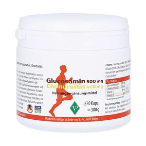 Velag Pharma Glucosamin 500 mg + Chondroitin 400 mg Kapseln 270 Stück