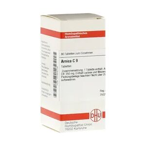 DHU-ARZNEIMITTEL ARNICA C 9 Tabletten 80 Stück