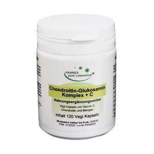 G & M Naturwaren Import GmbH & Co. KG CHONDROITIN GLUCOSAMIN+C Komplex Vegi Kapseln 120 Stück