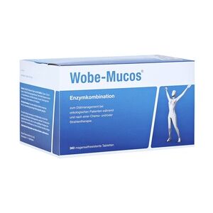 MUCOS Pharma GmbH & Co. KG WOBE-MUCOS magensaftresistente Tabletten 360 Stück