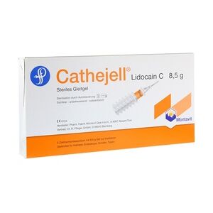 Dr. Pfleger Arzneimittel GmbH CATHEJELL Lidocain C steriles Gleitgel ZHS 8,5 g 5 Stück