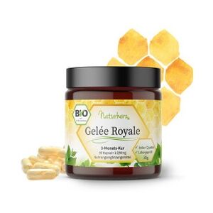 Gelee Royal Bio Kapseln von Naturherz® - 90 Vegi-Caps ohne Zusätze