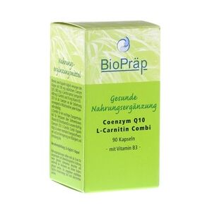BioPräp Biologische Präparate Handelsgesellschaft mbH COENZYM Q10 L-CARNITIN Combi 30 mg+180 mg Kapseln 90 Stück