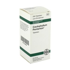 DHU-ARZNEIMITTEL CAULOPHYLLUM PENTARKAN Tabletten 200 Stück