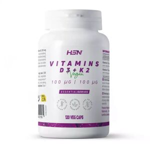 HSN Vitamin d3 + vitamin k2 4000ui/100 mcg - 120 veg caps