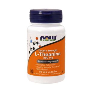 Now Foods L-theanin 200 mg - 60 veg caps