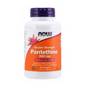 Now Foods Pantethin 600 mg - 60 weichkapseln