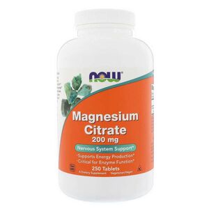 Now Foods Magnesiumcitrat 200 mg - 250 tabs