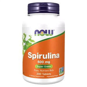 Now Foods Spirulina 500 mg - 200 tabs