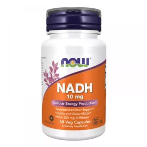 Now Foods Nadh 10 mg - 60 veg caps