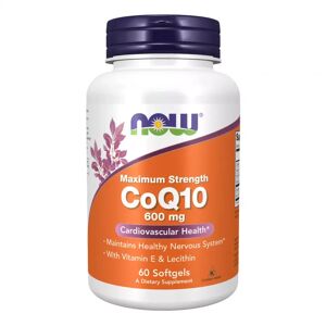 Now Foods Coenzym q10 600 mg - 60 weichkapseln