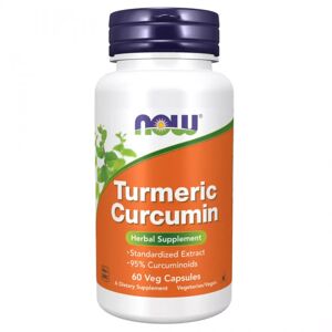 Now Foods Kurkuma extrakt (95 % curcuminoide) 665 mg - 60 veg caps