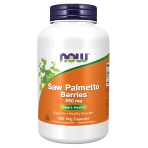 Now Foods Saw palmetto beeren 550 mg - 250 veg caps