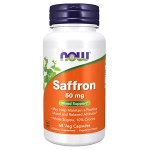 Now Foods Safran 50 mg - 60 veg caps