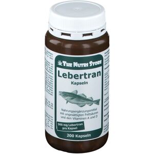 The Nutri Store Lebertran 500 mg Kapseln 200 St