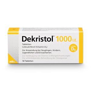 MIBE GmbH Arzneimittel Dekristol® 1000 I.E. Tabletten 100 St.