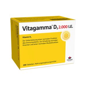 Wörwag Pharma GmbH & Co. KG Vitagamma D3 2.000 I.E. Vitamin D3 NEM 200 Stück
