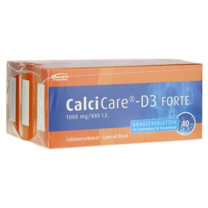 ORION Pharma GmbH CalciCare-D3 FORTE 1000mg/880 I.E. Brausetabletten 120 Stück