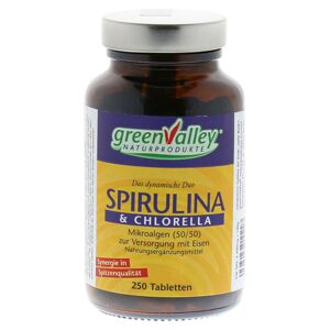 Green Valley Naturprodukte GmbH Michael Purwin SPIRULINA+CHLORELLA Earthrise Tabletten 250 Stück