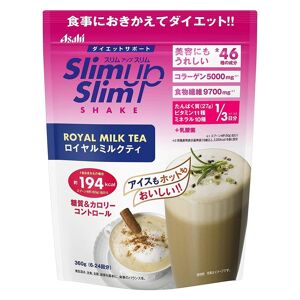 Asahi Slimup Slim Royal Milk Tea Protein-Detox-Cocktail-Milchtee, 360 G