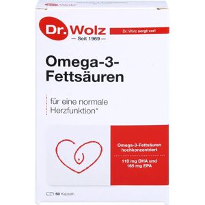 Dr. Wolz Zell GmbH Omega-3 Fettsäuren 500 mg/60% Kapseln 60 St