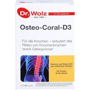 Dr. Wolz Zell GmbH Osteo Coral D3 Dr.Wolz Kapseln 60 St
