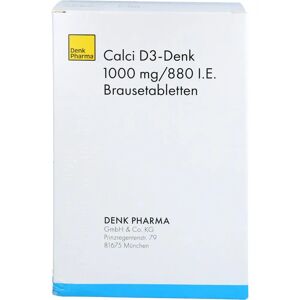 Denk Pharma GmbH & Co. KG Calci D3-Denk 1.000 mg/880 I.E. Brausetabletten 120 St