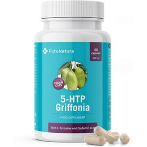 FutuNatura 5-HTP Griffonia - Serotonin 100 mg, 60 Kapseln