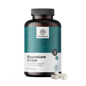 HealthyWorld Magnesiumcitrat 234 mg, 240 Kapseln