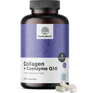 HealthyWorld Kollagen + Coenzym Q10, 120 Kapseln