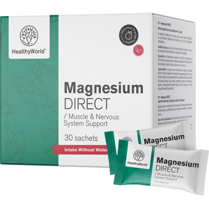 HealthyWorld Magnesium DIRECT 400 mg, 30 Beutel