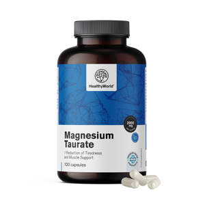 HealthyWorld Magnesiumtaurat 2000 mg, 120 Kapseln