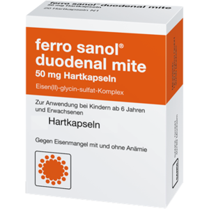 FERRO SANOL duodenal mite 50 mg magensaftr.Hartk. 100 St