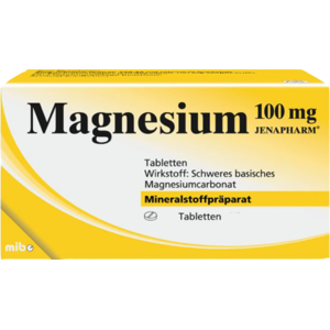 MAGNESIUM 100 mg Jenapharm Tabletten 50 St