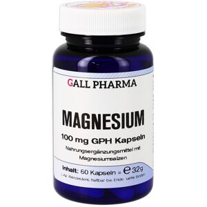 MAGNESIUM 100 mg GPH Kapseln 60 St