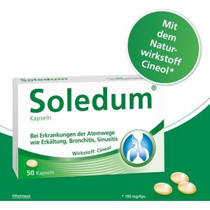 SOLEDUM 100 mg magensaftresistente Kapseln 50 St