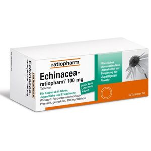 ECHINACEA-RATIOPHARM 100 mg Tabletten 50 St