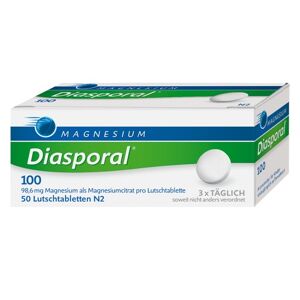 MAGNESIUM DIASPORAL 100 Lutschtabletten 50 St