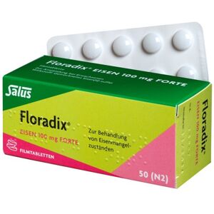 FLORADIX Eisen 100 mg forte Filmtabletten 50 St