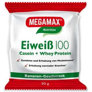 EIWEISS 100 Banane Megamax Pulver 30 g