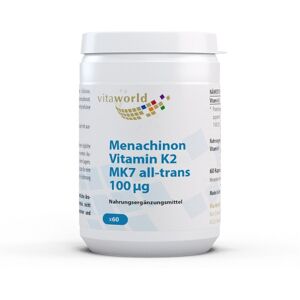 MENACHINON Vitamin K2 100 µg Kapseln 60 St