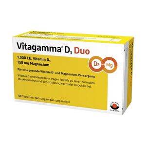 VITAGAMMA D3 Duo 1.000 I.E Vit.D3 150mg Magnesium 50 St