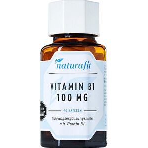 NATURAFIT Vitamin B1 100 mg Kapseln 90 St