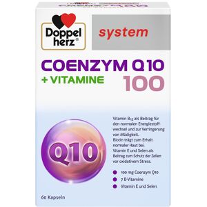 DOPPELHERZ Coenzym Q10 100+Vitamine system Kapseln 60 St