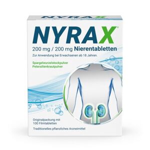 NYRAX 200 mg/200 mg Nierentabletten 100 St