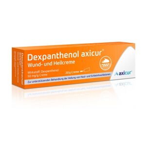 DEXPANTHENOL axicur Wund- und Heilcreme 50 mg/g 20 g
