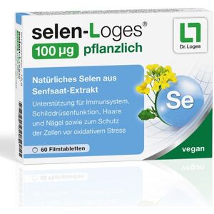 SELEN-LOGES 100 µg pflanzlich Filmtabletten 60 St